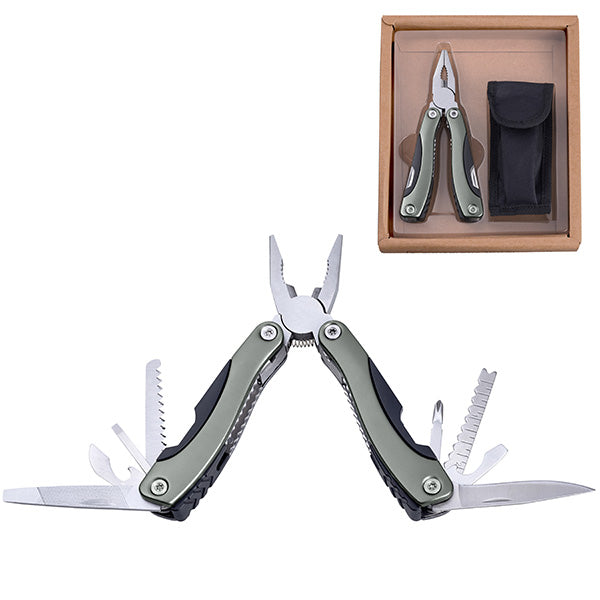 מולטי טול"סמאש" אולר רב כלי הישרדות מקצועי מולטי טול MULTI TOOL אפור מטאלי בפאוץ וקופסא