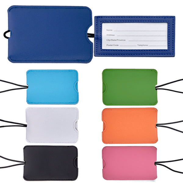 "פרימיום" תג מזוודה נשלף דמוי עור