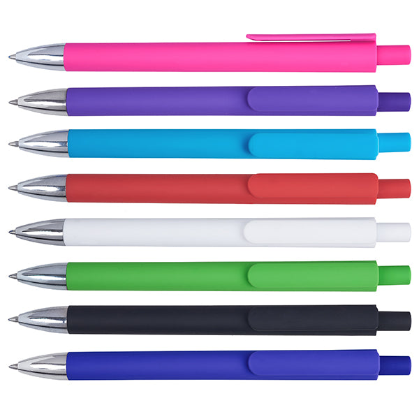 "פסטל" עט פלסטיק ראש ג´ל יפני מיוחד בכתיבה קטיפתית חלקה ורכה בגימור RUBBERIZED