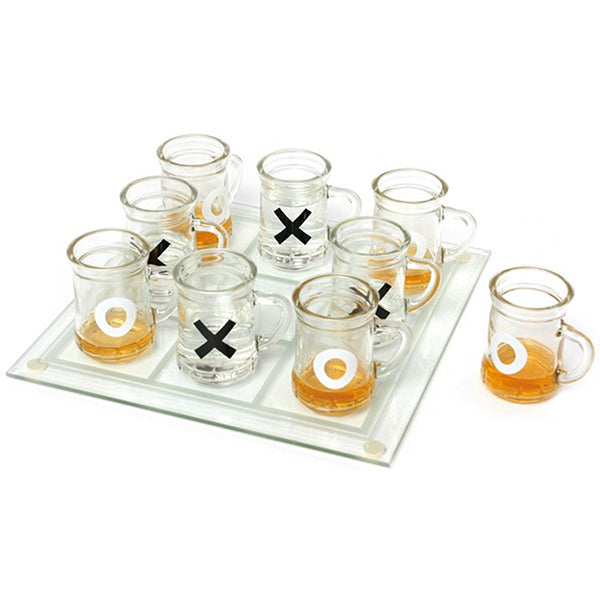 משחק זכוכית איקס דריקס כוסות שוט
