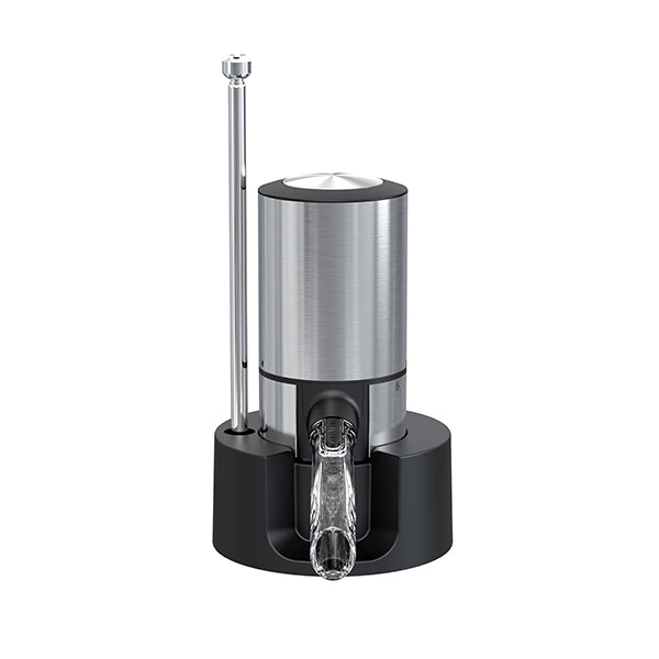 משאבת מזיגה חשמלית לבקבוק יין עם מערכת לאיוורור היין