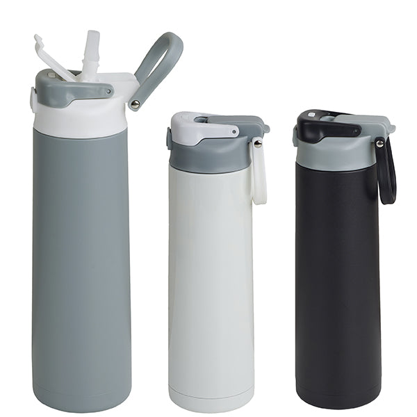 בקבוק/ספל תרמי נירוסטה חם/קר עם ידית 750 מ"ל