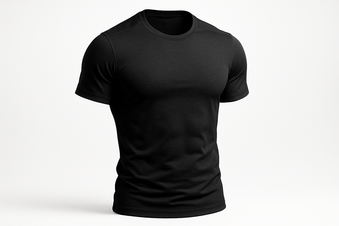 חולצת דרייפיט שחורה נקייה