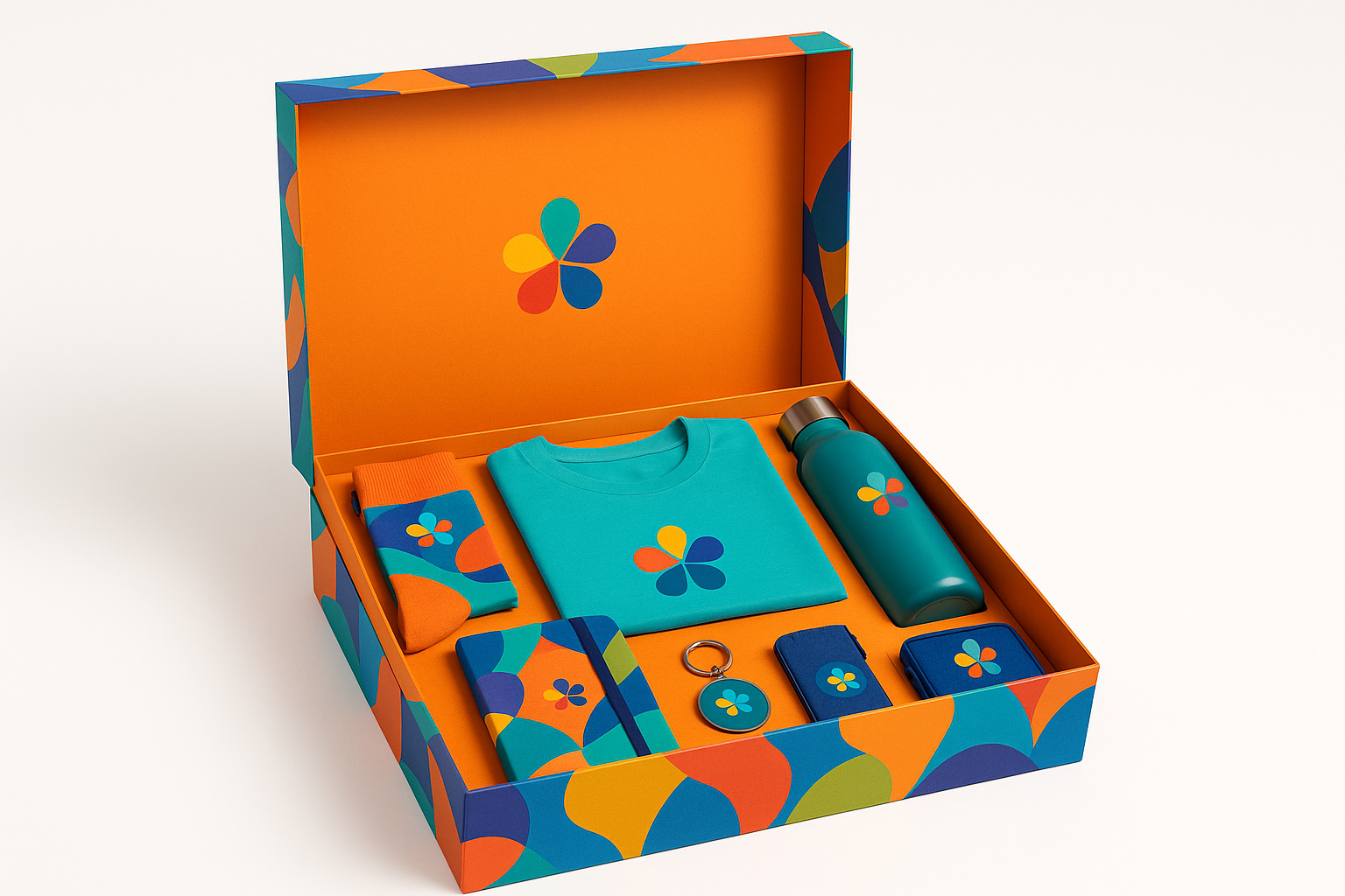 מארז מתנה צבעוני