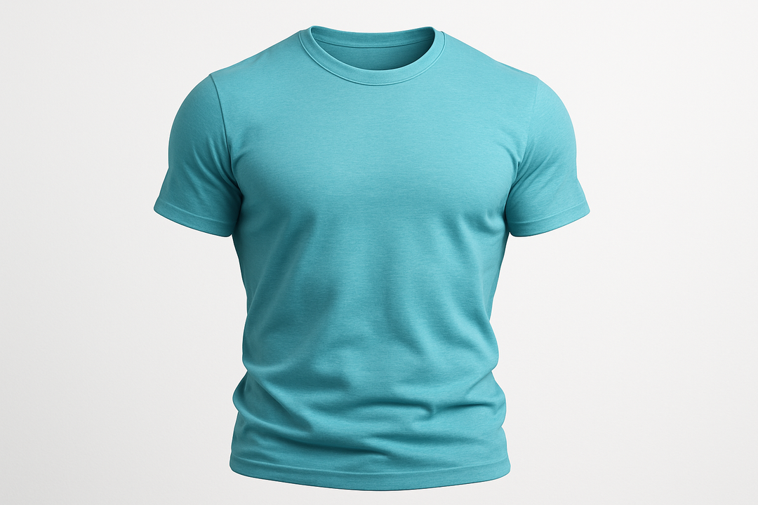 חולצה תכלת עם נפח