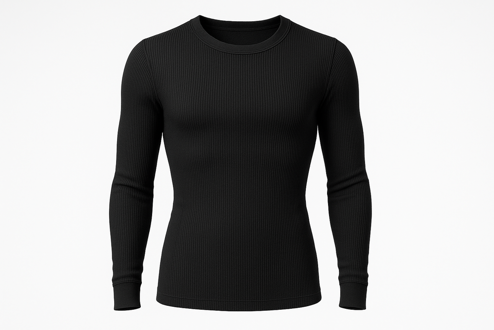 חולצה תרמית שחורה