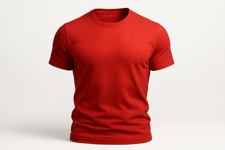חולצה אדומה עם נפח
