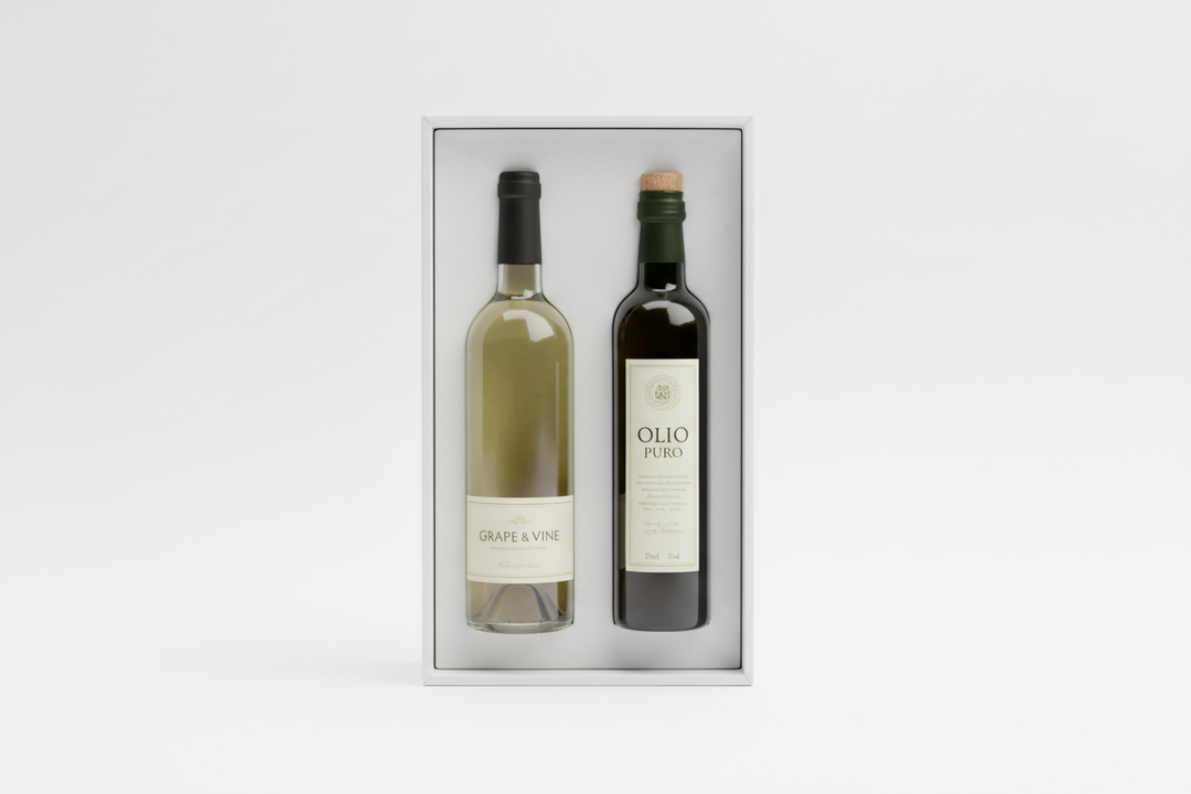 שמן ויין באריזה - ריאליסטי