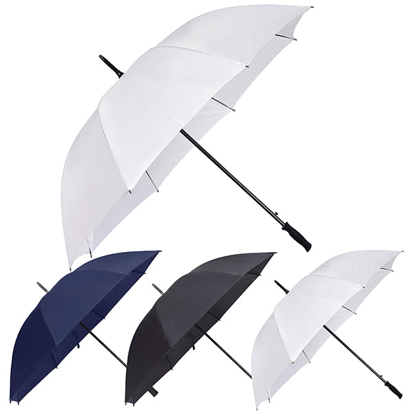 מטריה ידית ישרה 27" זרועות סיליקון גמישות פתיחה אוטומטית