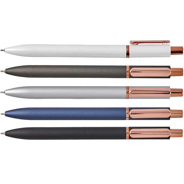 "רוטרי גולד" עט מתכת ראש סיכה ג´ל מקורי רפיל תוצרת שוויץ