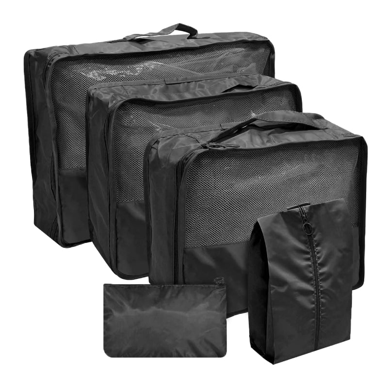 אורגנייזר ארגוניות למזוודה - שחור