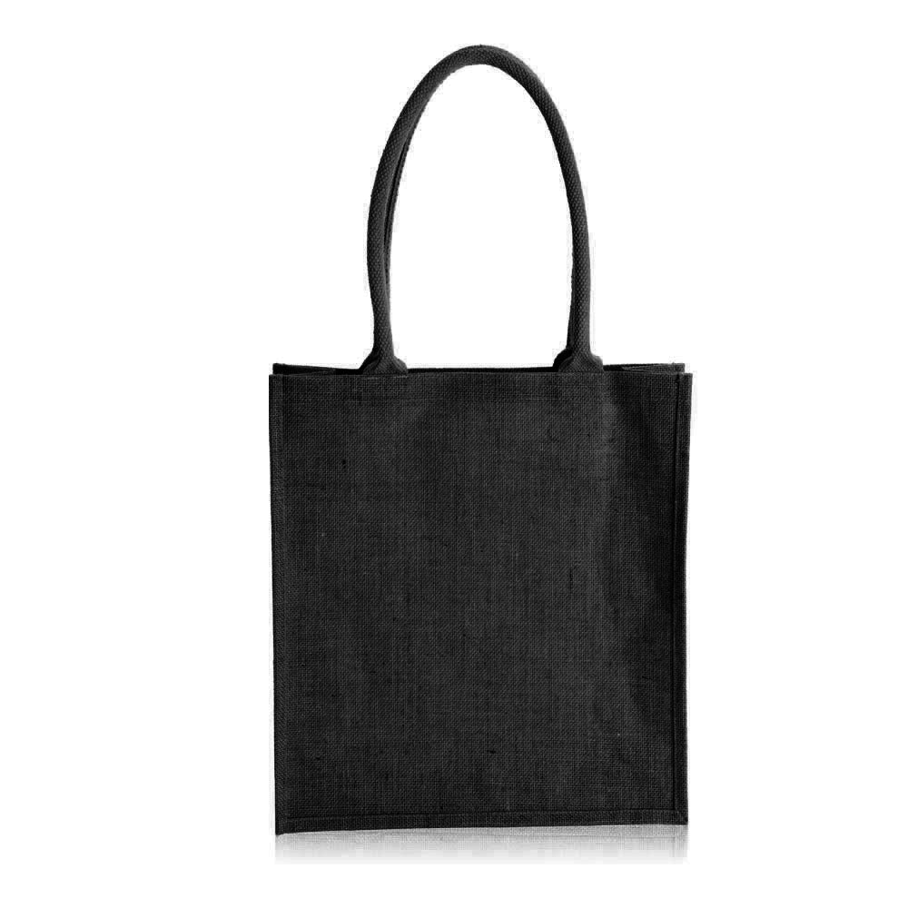 יוטה תיק בד מעוצב - שחור