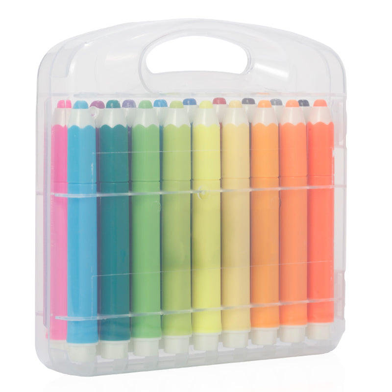 קשת מזוודה קשיחה עם 18 טושים