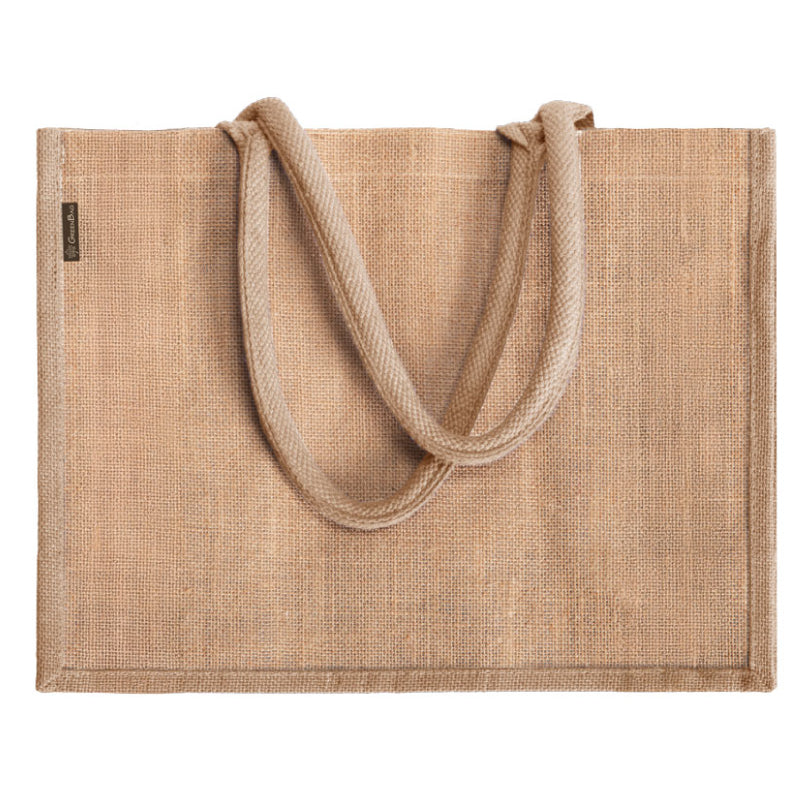 ביגי תיק מעוצב עשוי בד יוטה