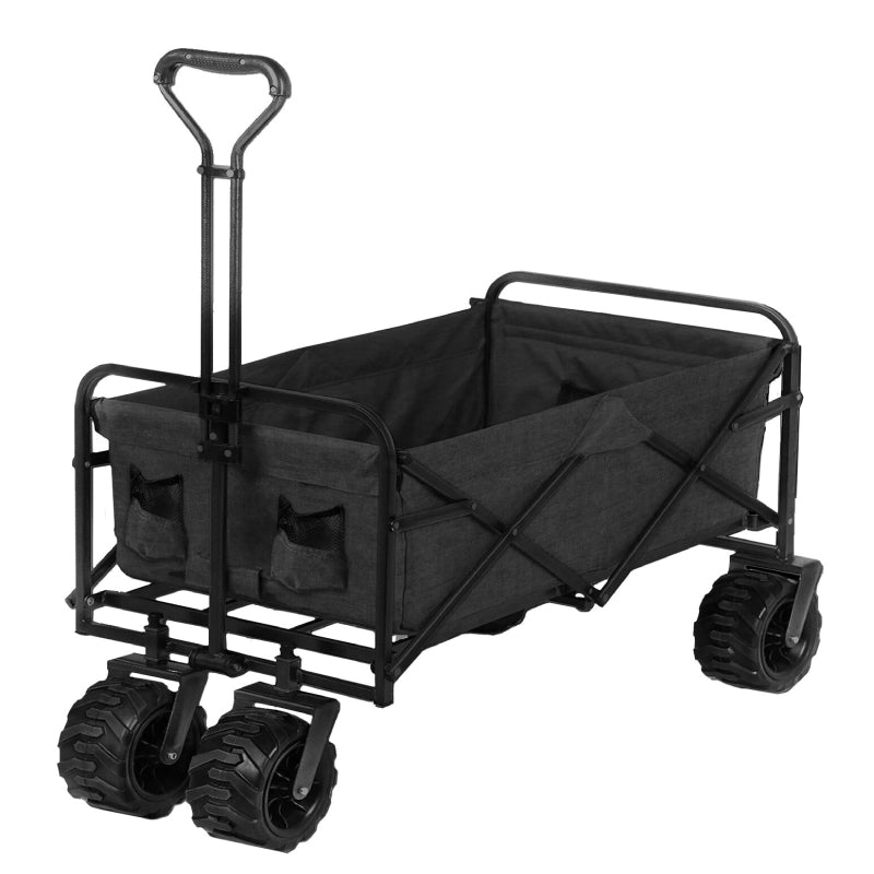 וונגלר עגלת פיקניק מתקפלת - שחור