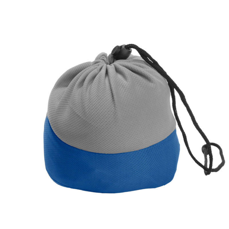 נירוואנה כרית אורטופדית מתקפלת לצוואר - כחול