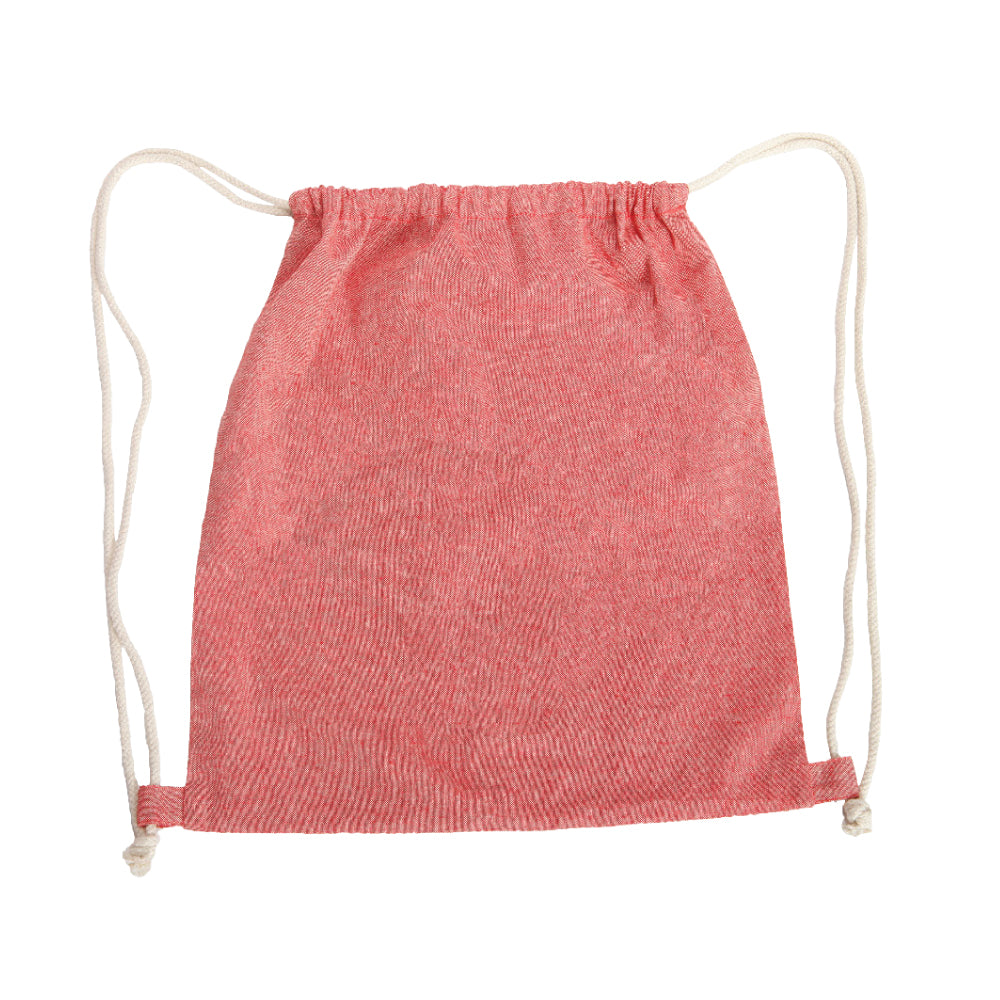 היל תיק שרוך עשוי בד כותנה - אדום