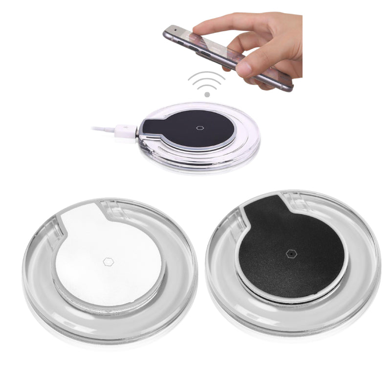 נאסקאר משטח טעינה אלחוטי - לבן