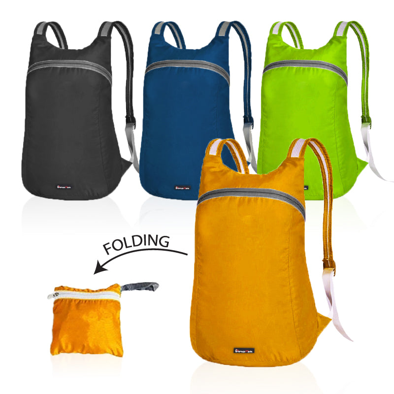 אוסטין תיק גב עשוי בד ניילון - כתום