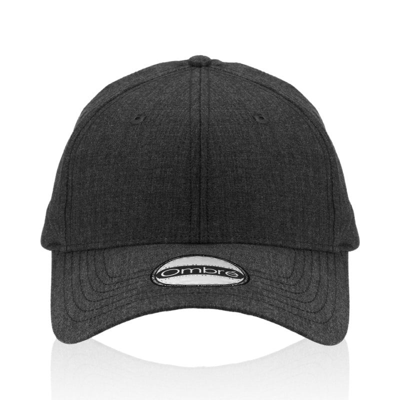 וינס כובע מצחייה 6 פאנל - שחור