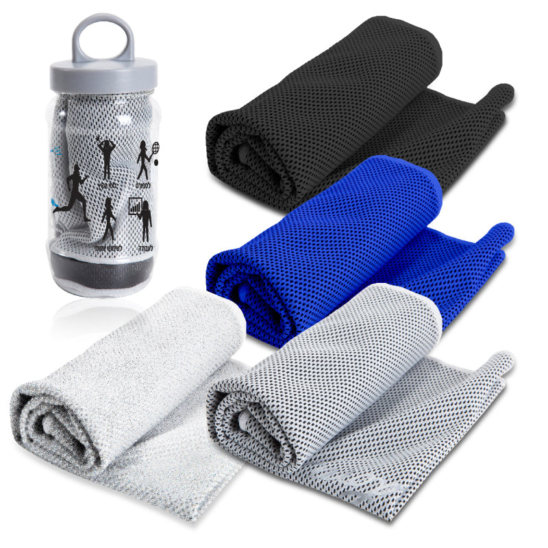 ספיד מגבת קירור - שחור