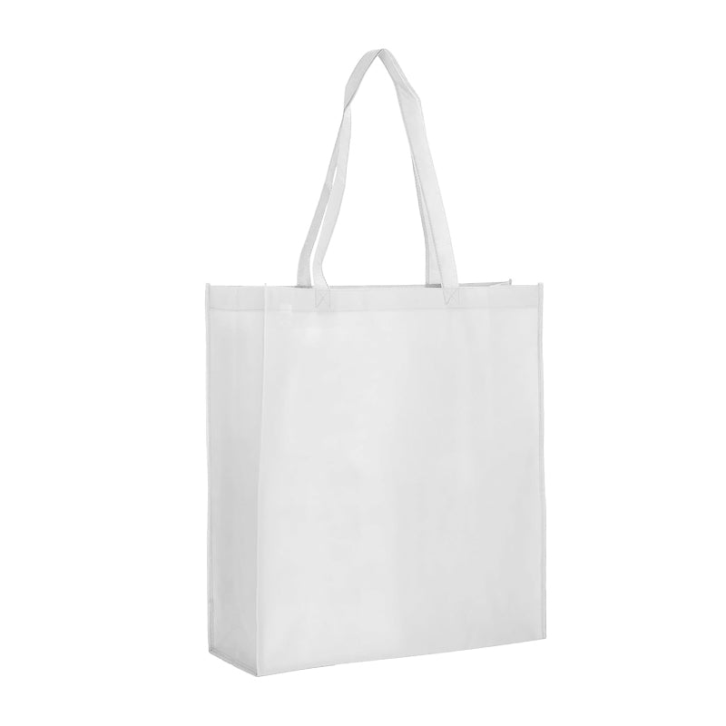 פלורה תיק אל בד - לבן