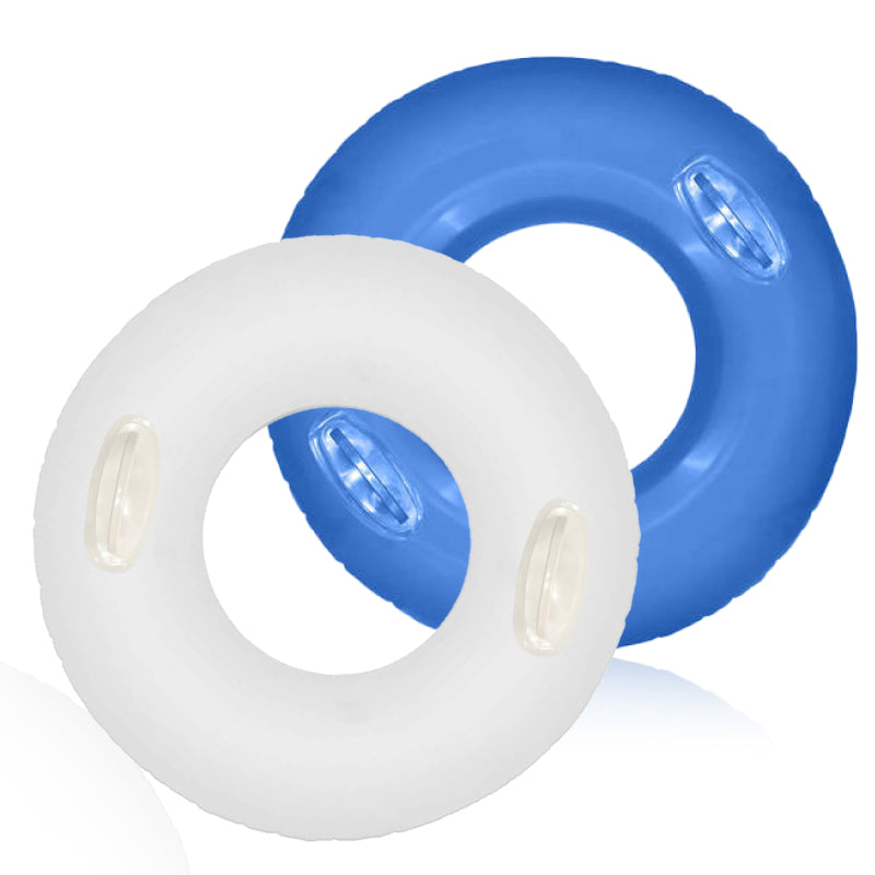 אבוב אבוב עם ידיות אחיזה - כחול