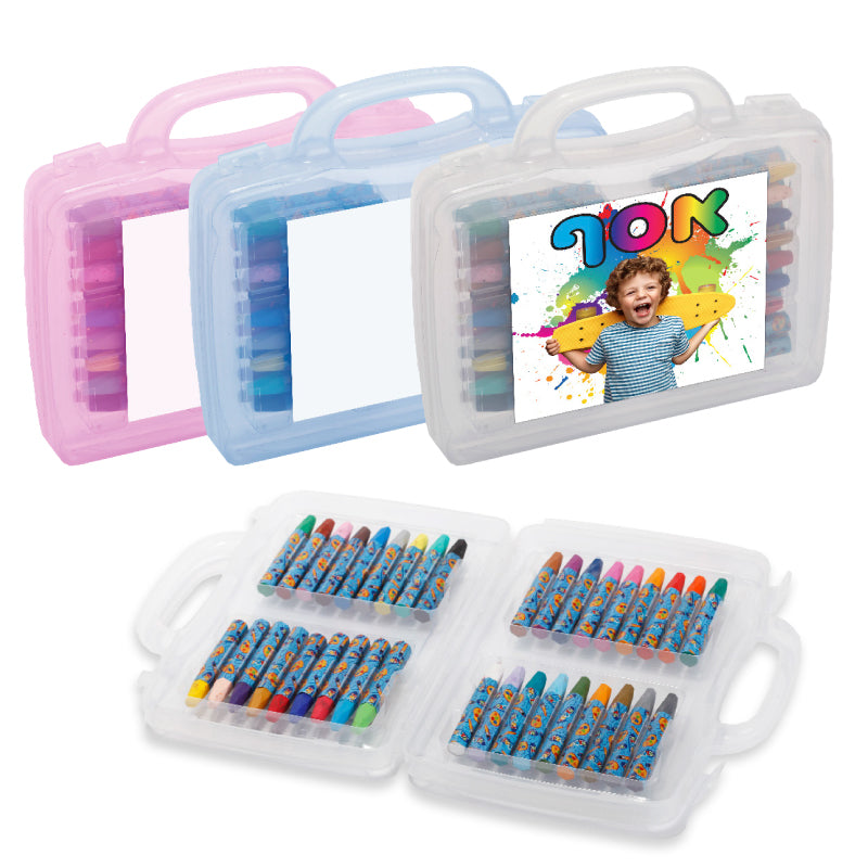 פנדה מזוודה קשיחה 36 צבעי פנדה