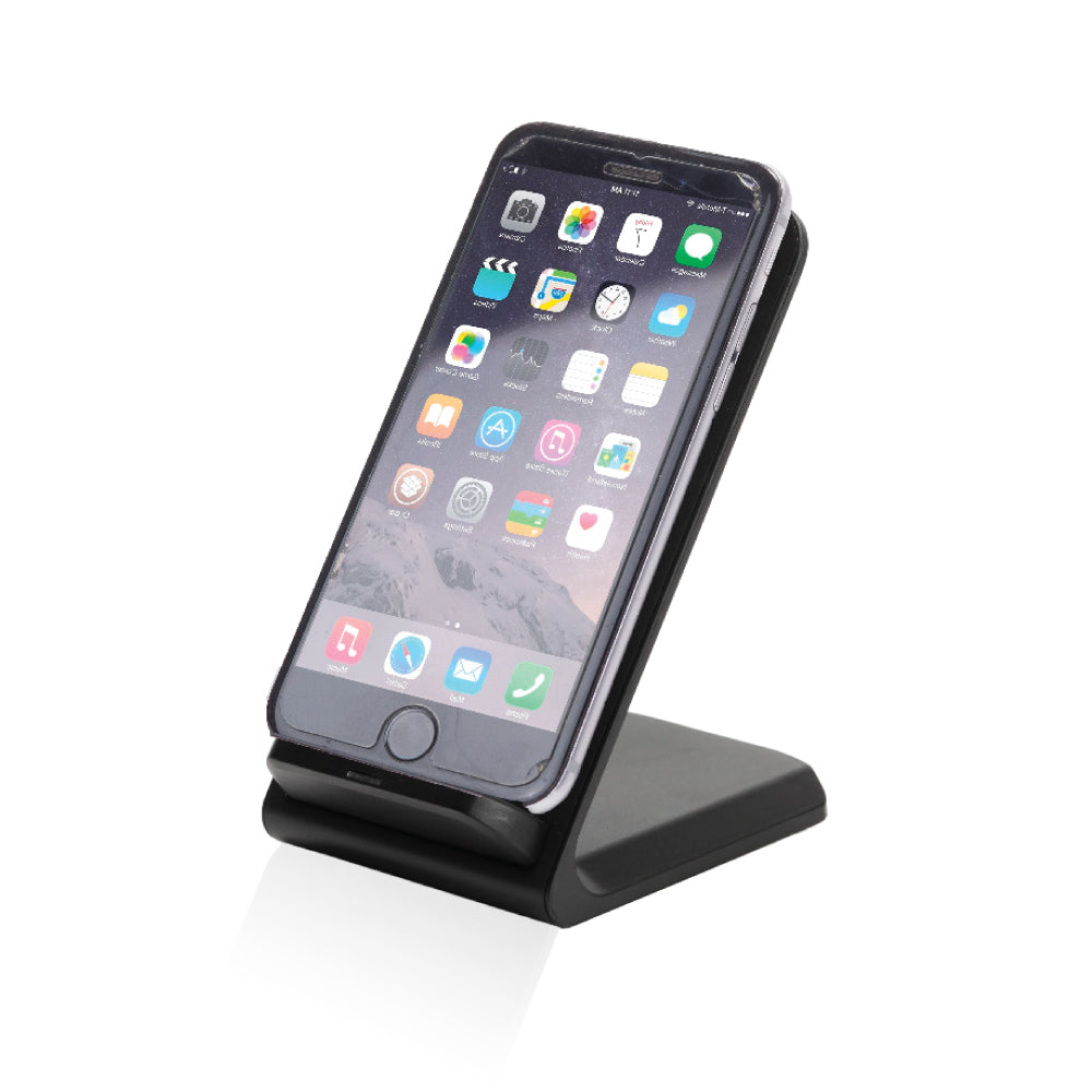 ברק עמד אוניברסלי לטעינה אלחוטית - שחור