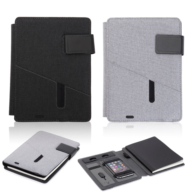 פקטור מחברת עם סוללת גיבוי A5 - אפור