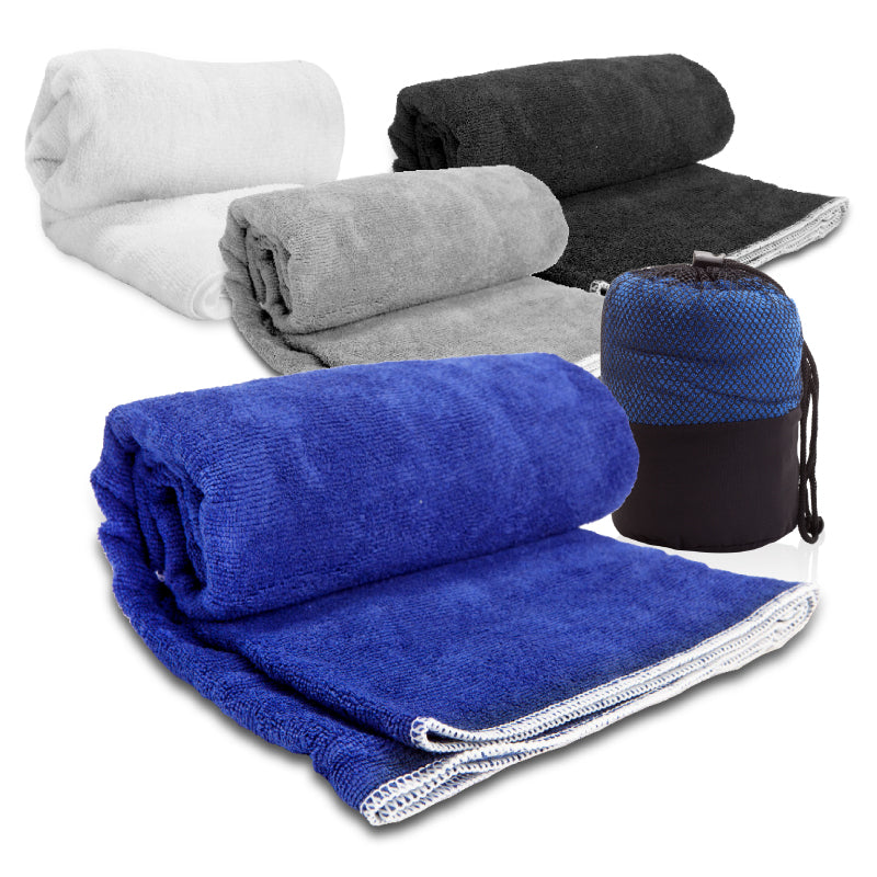 ריף מגבת גוף - אפור