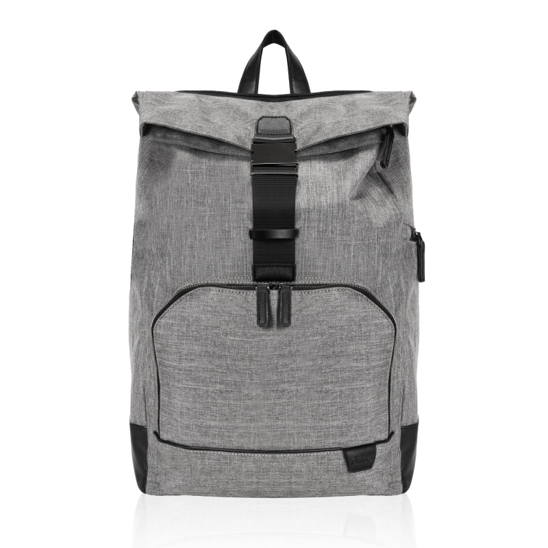 רוראל תיק גב למחשב - אפור-בהיר