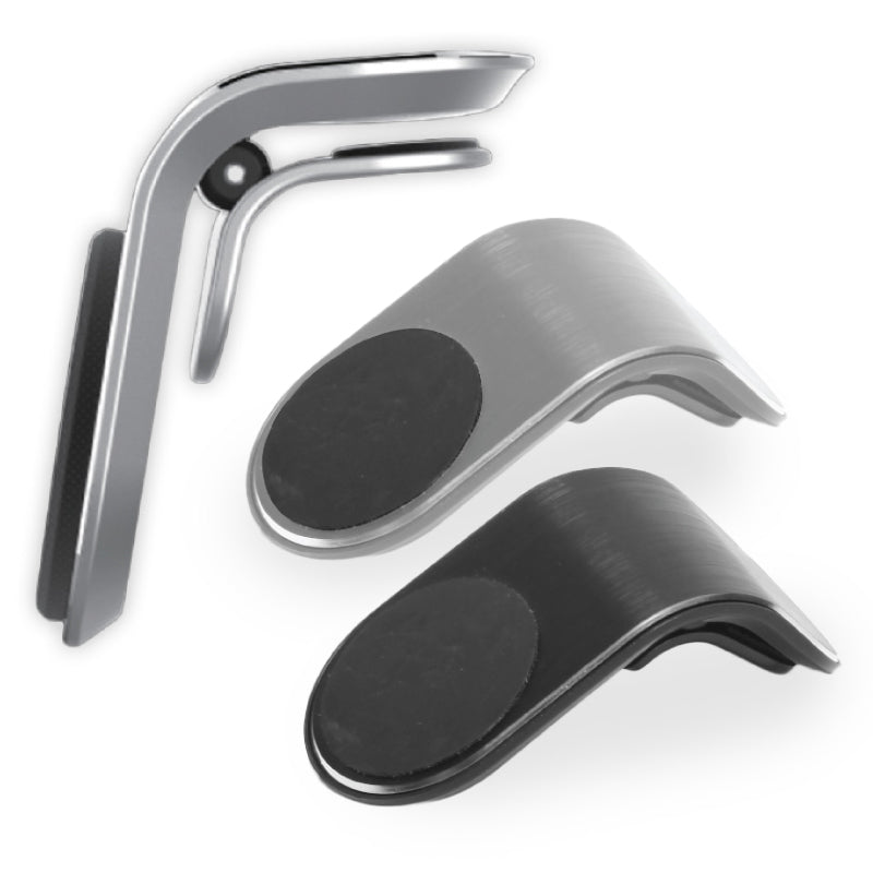 פאוור מעמד מגנטי לטלפון נייד - אפור