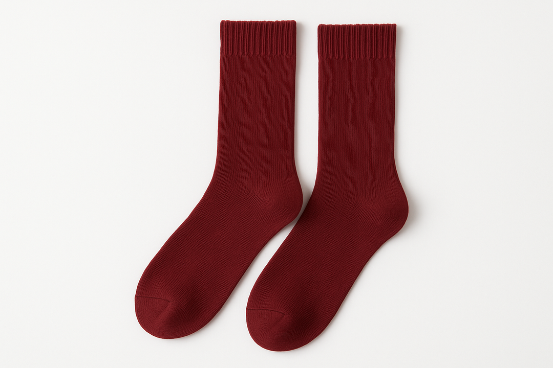 גרביים בורדו