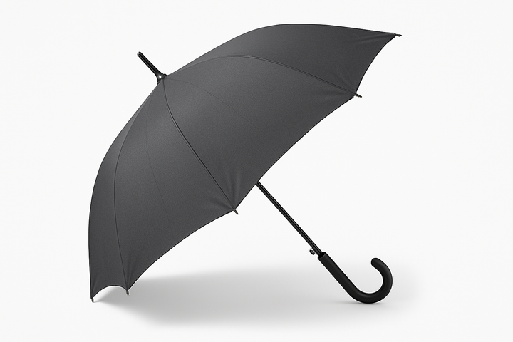 מטרייה אפור פחם