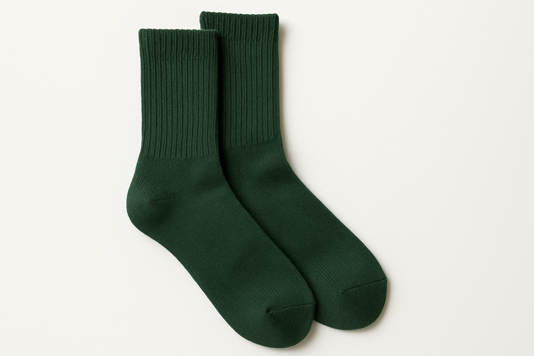 גרביים ירוק יער